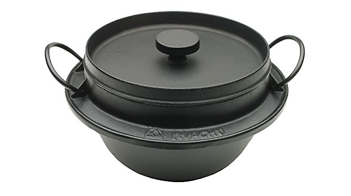 Iwachu Japanese Cast Iron Rice Cooker - Fluffy Rice