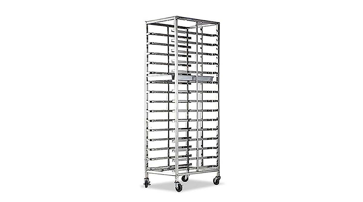 Wonetfls 15-Tier Stainless Steel Baking Rack with Wheels