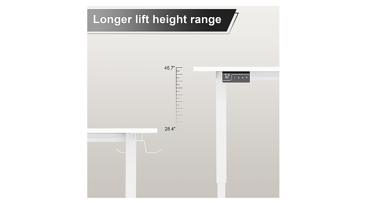 Shahoo L-Shaped Electric Height Adjustable Desk