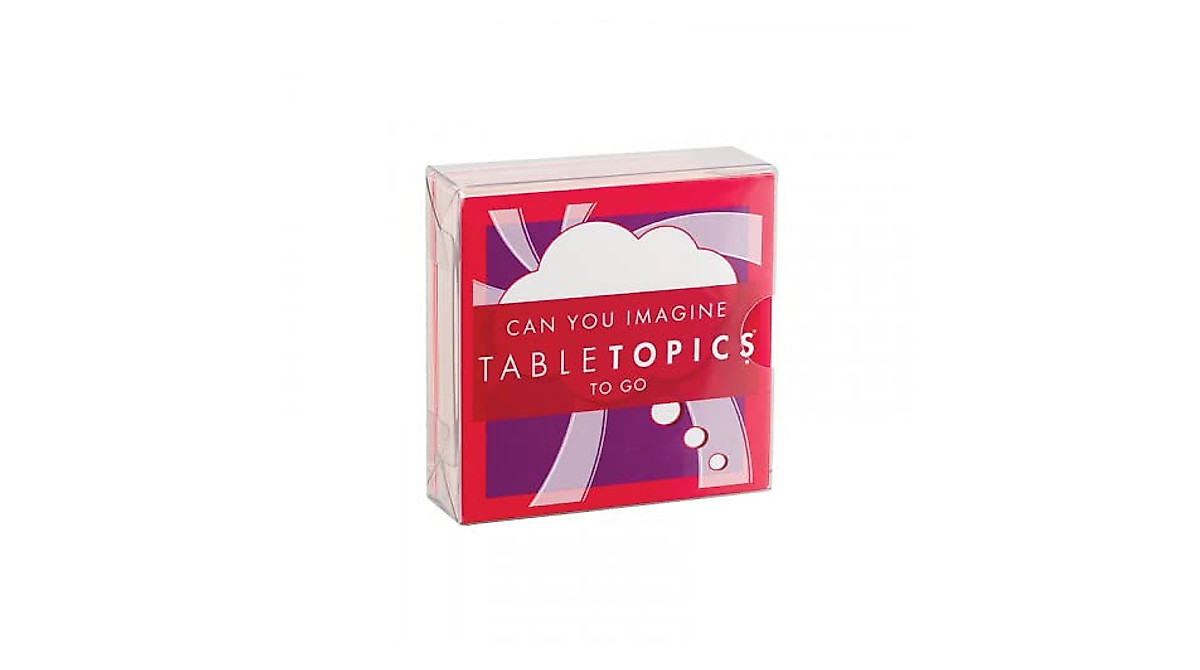 TableTopics Can You Imagine To Go - Fun Kids Conversation Cards