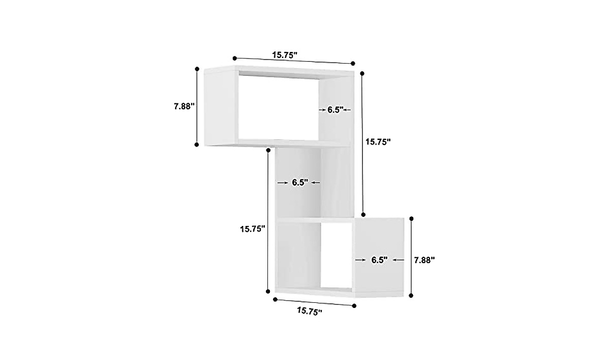 RANK Corner Shelf - Space-Saving Wall Storage Solution