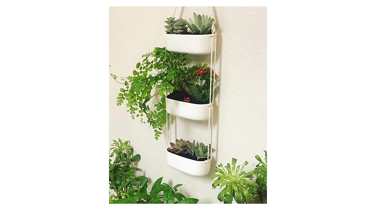 Mkono 3-Tier Hanging Planter for Indoor Plants