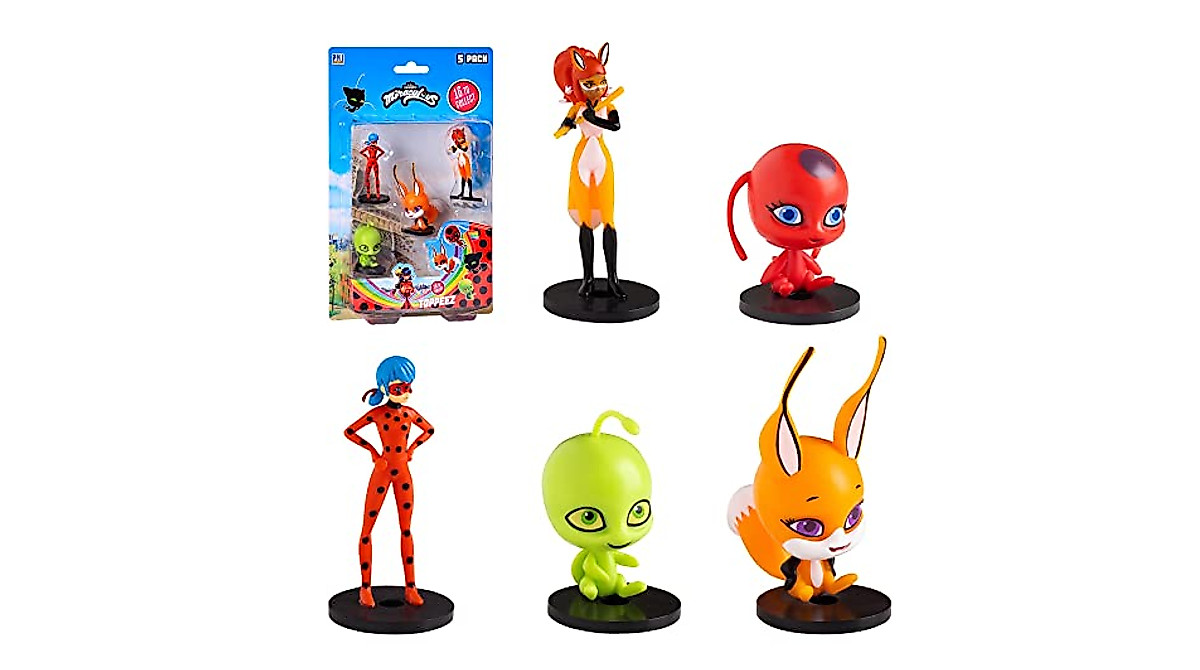 Miraculous Ladybug Topeez - Collect 5 Fun Figures!