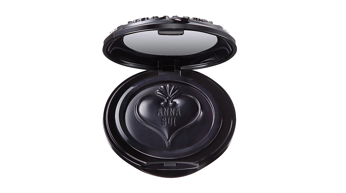 Anna Sui Black Cream Blush Rosy Shade - Moisturizing & Color-Changing