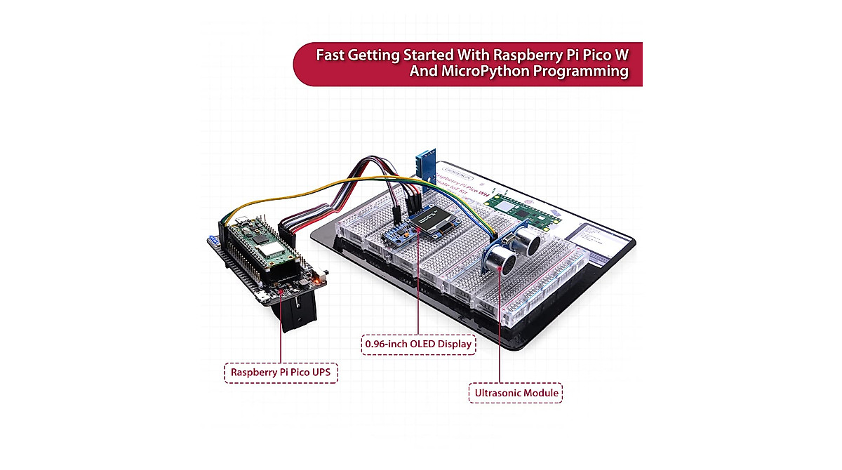 GeeekPi Raspberry Pi Pico W Kit for IoT Projects
