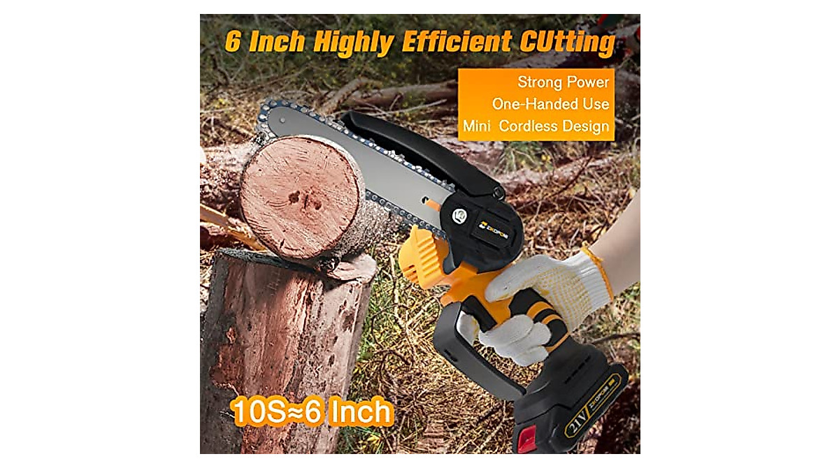 Efficient 21V Electric Pruning Hand Saw for Easy Yard Work