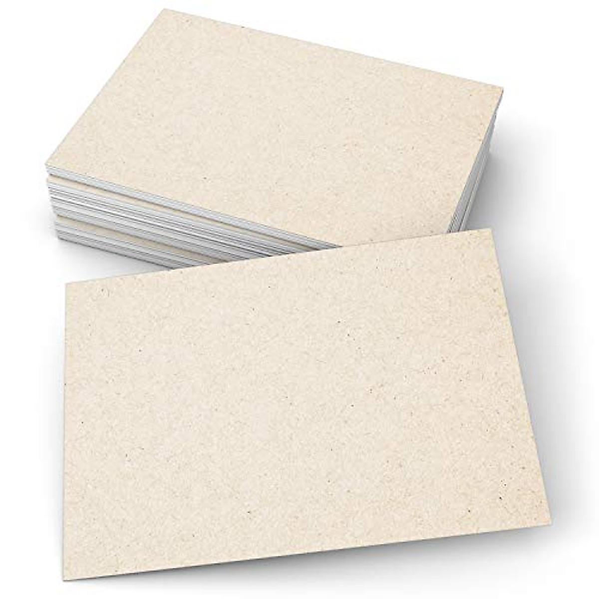 Blank 4x6 Cards: Thick 14pt Rustic Cardstock (Set of 50)