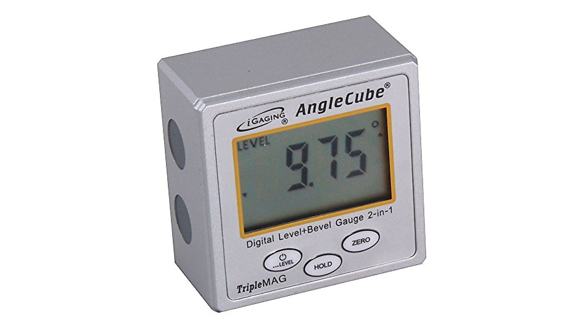 iGaging Digital Level & Bevel Gauge 2-in-1 for Precise Angle Setup