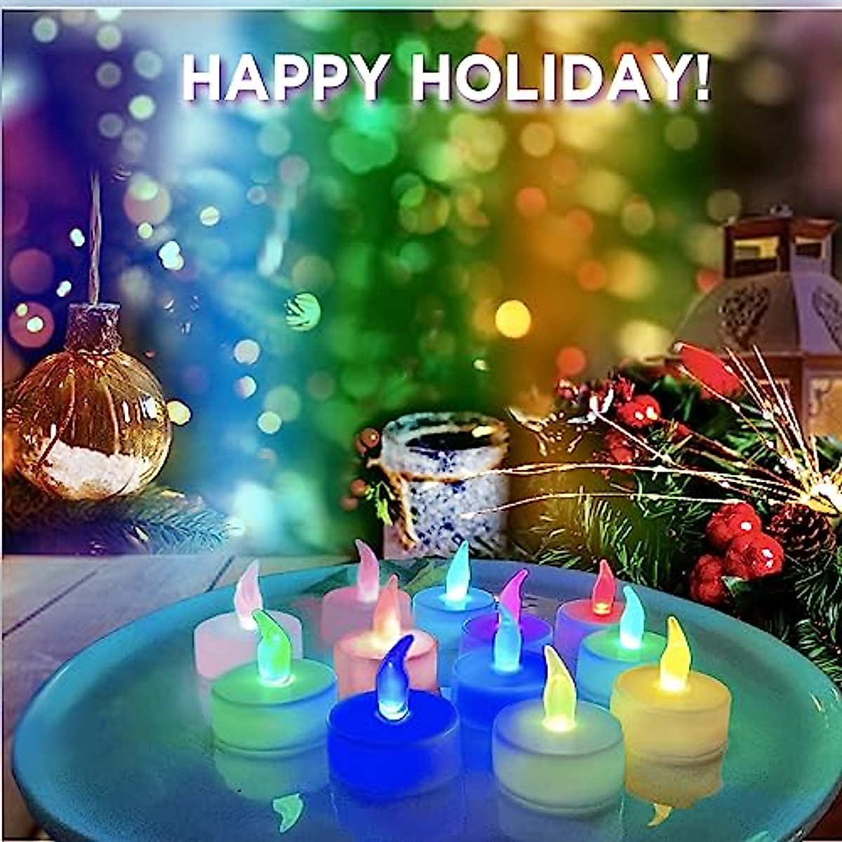 Lily's Home Color Changing Tea Lights - Set of 12
