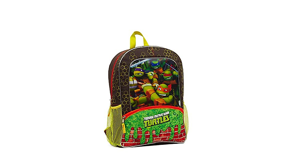 Teenage Mutant Ninja Turtles Lenticular Green Slime Backpack - 16"