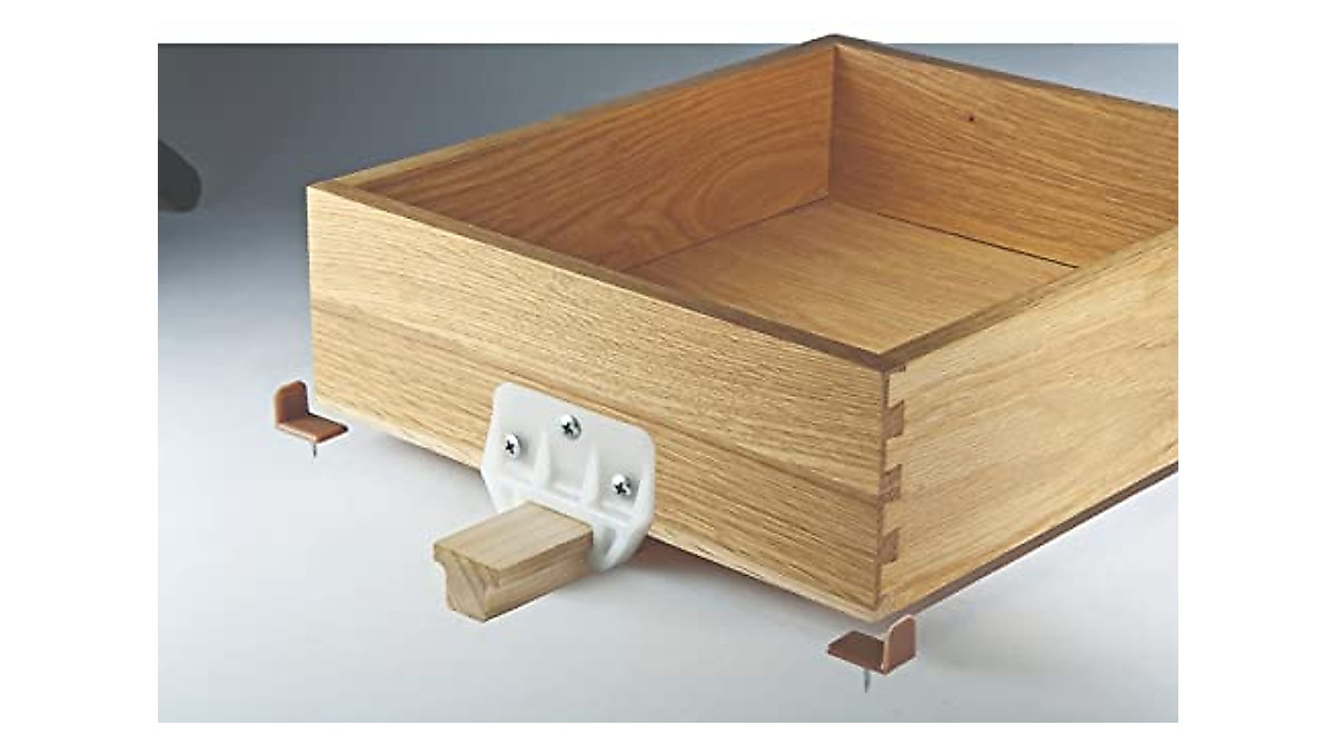 Rockler Hardwood Center Drawer Glides - Easy Installation & Smooth ...