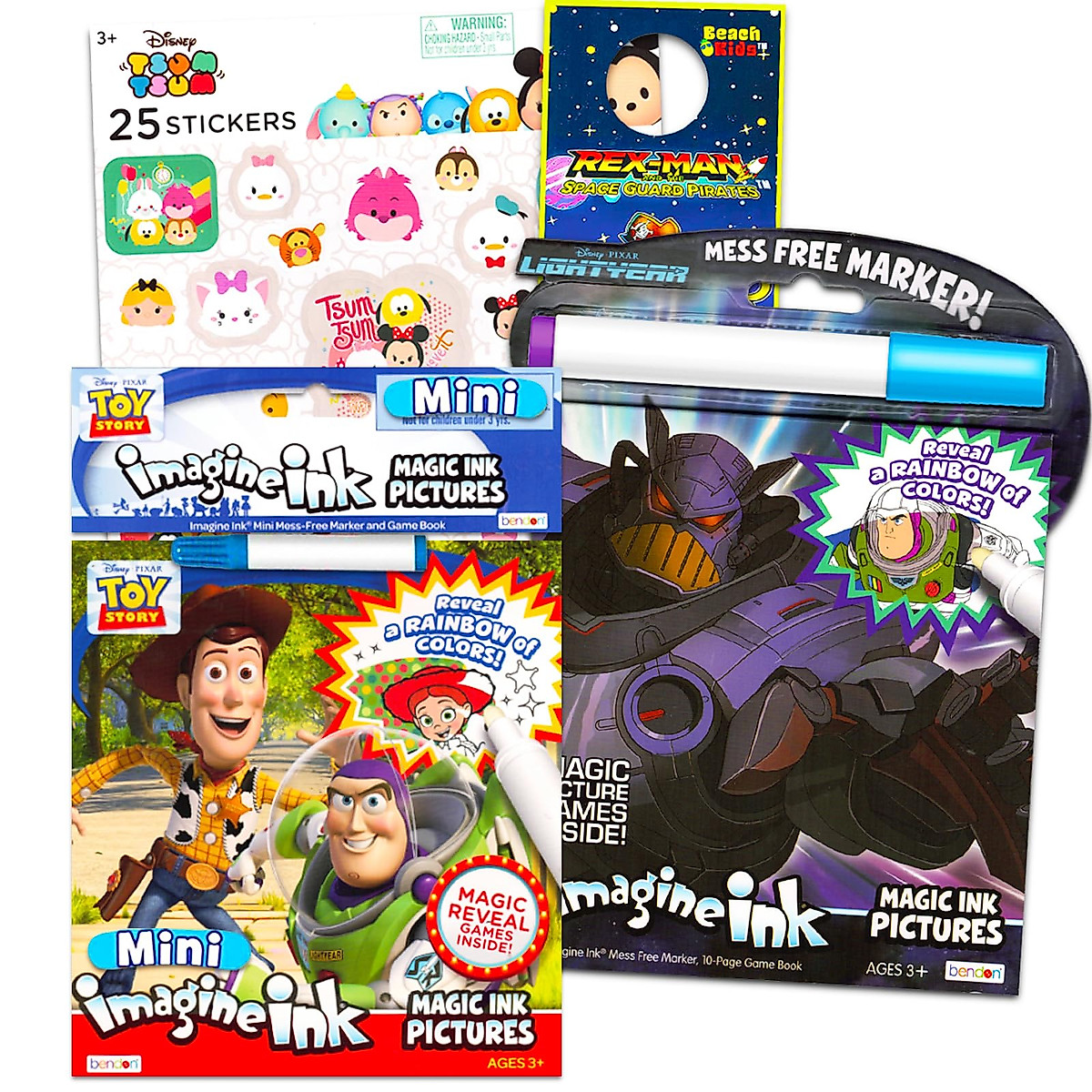 Toy Story Imagine Ink Activity Book Set for Kids