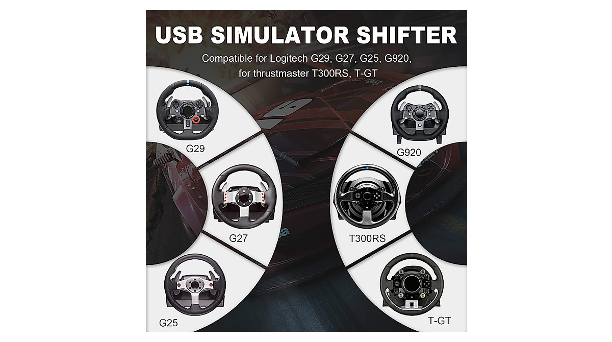 TOCiTAA USB Simulator Shifter for Realistic Racing