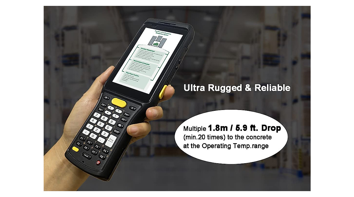 Rugged Android Handheld PDA for Inventory Management