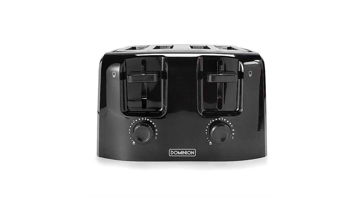 Dominion 4-Slice Toaster - Perfect Toast & Safety Features