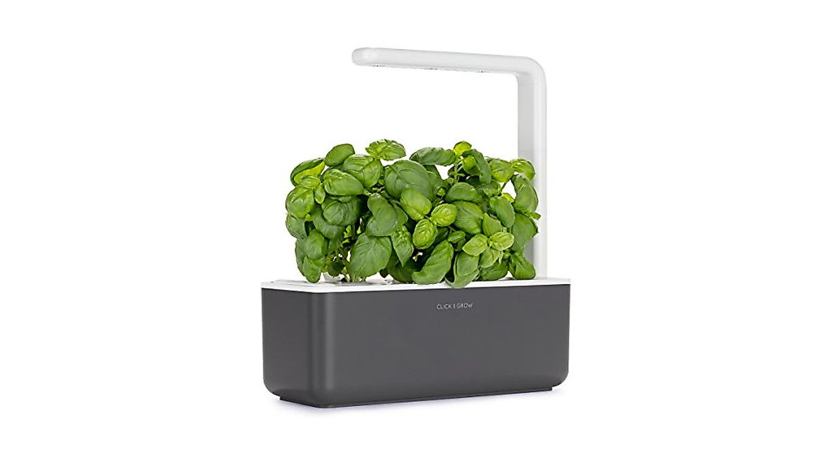 Smart Indoor Herb Garden Kit with LED Grow Light