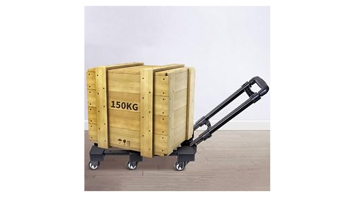 Foldable Hand Truck - 440LB Capacity Dolly for Moving