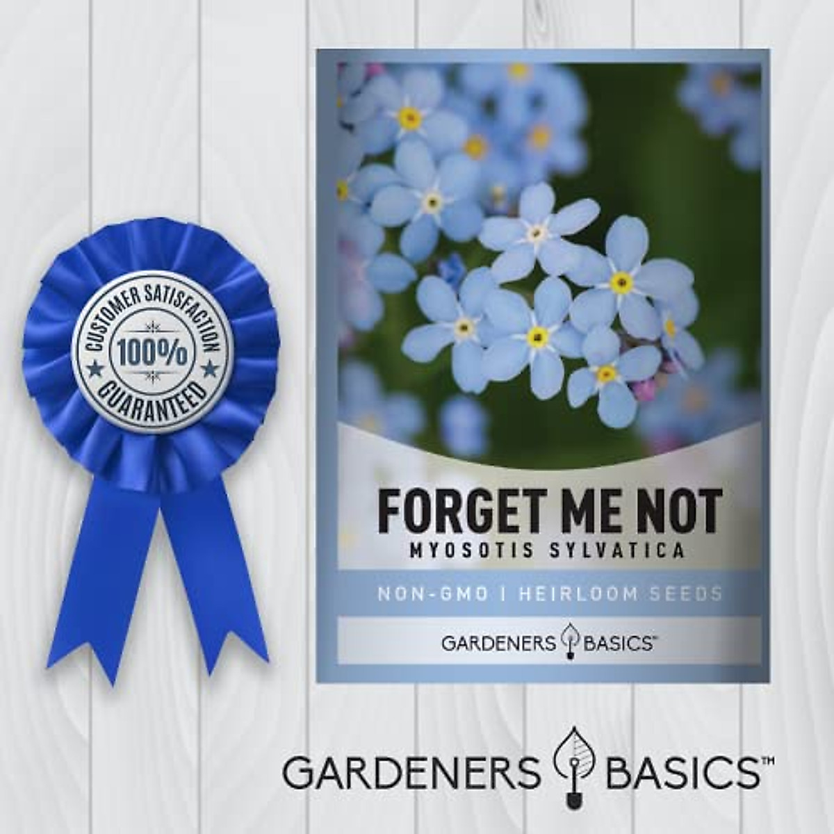 thumbnail interactive-video image 1 of Forget Me Not Seeds – Myosotis Sylvatica – 5,000 Bulk Seeds By Seed Empire 1 of 3