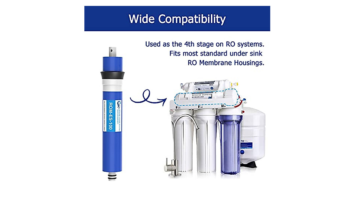 Vegebe 100 GPD RO Membrane - High Performance Filters