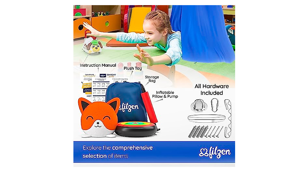 FITZEN Sensory Swing: Indoor Therapy Swing for All Ages