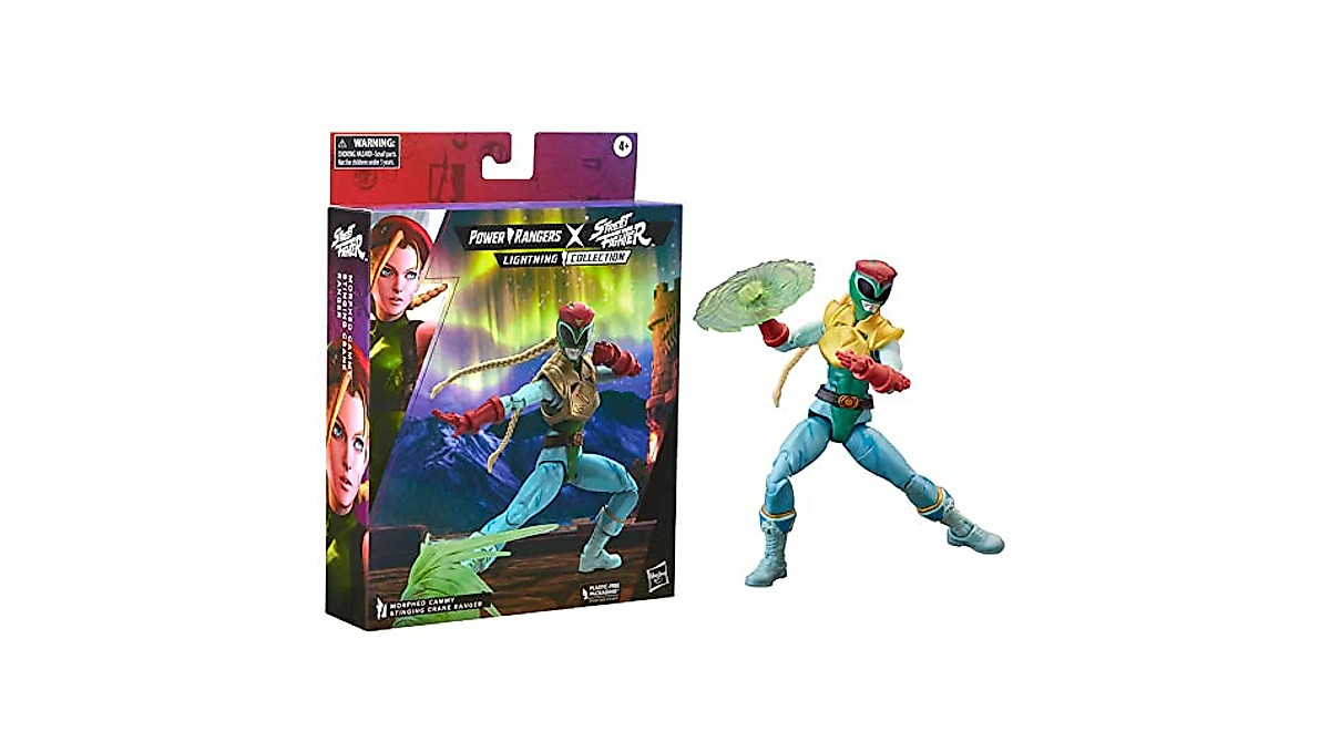 Power Rangers X Street Fighter Morphed Cammy Action Figure | Hasbro