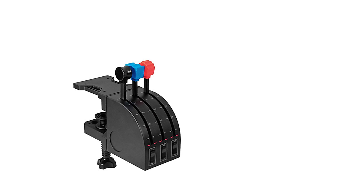 Logitech G PRO Flight Yoke System - Realistic Flight Control for Simulators