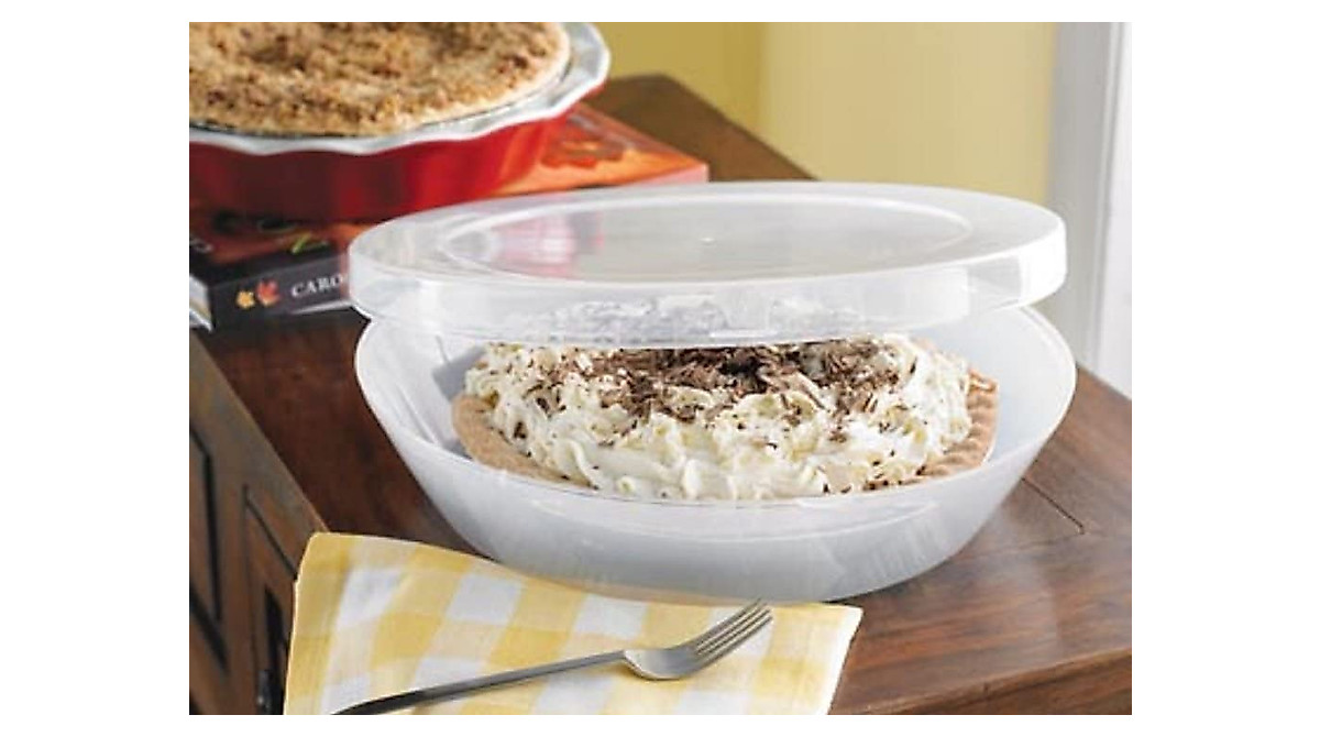 Stay Fresh Universal Pie Container – Keeps Pies Fresh & Easy to Transport