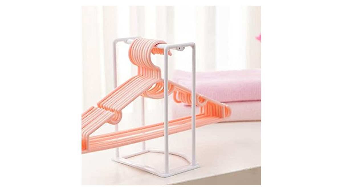 Garment Hanger Organizer - Space-Saving Drying Rack with Handle