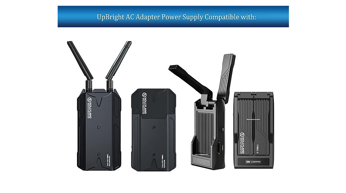 UpBright USB Type-C AC/DC Adapter for Hollyland Mars X