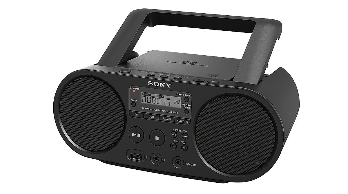Sony ZS-PS50 Portable CD Boombox with Mega Bass