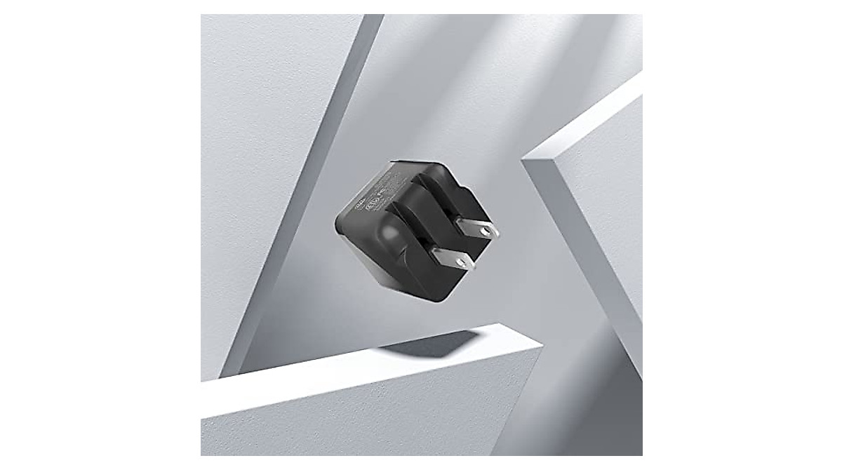 JDB USB Foldable Wall Charger 2-Pack - Portable & Safe