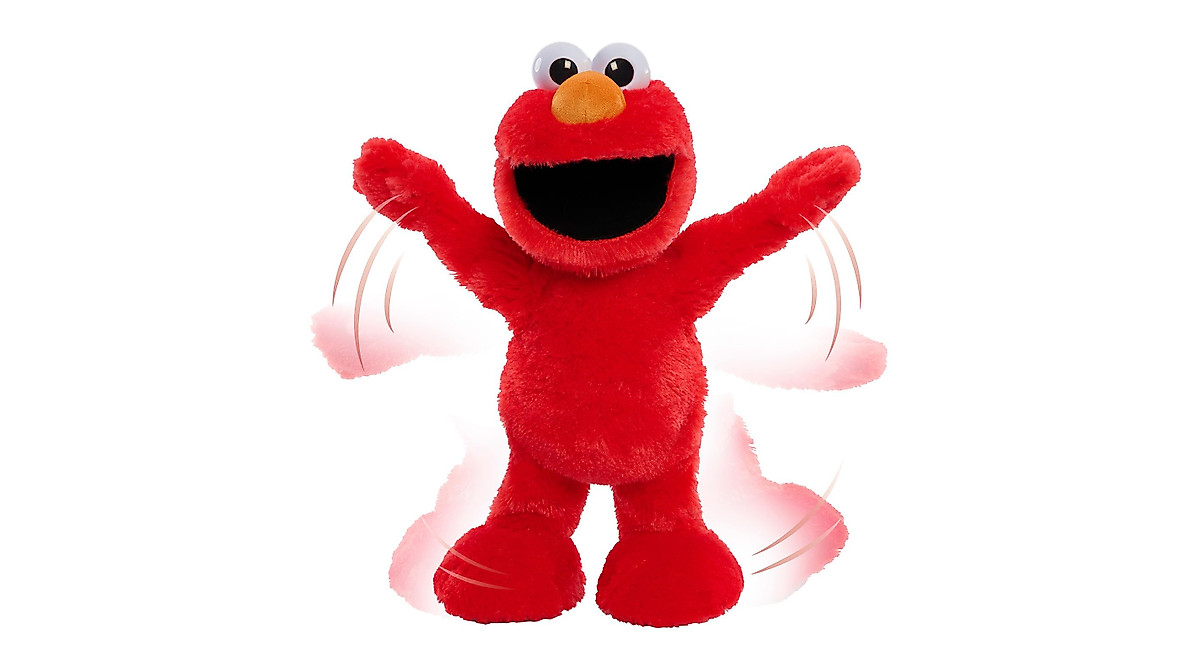 Sesame Street Elmo Slide Plush: Sing, Dance & Play with Elmo