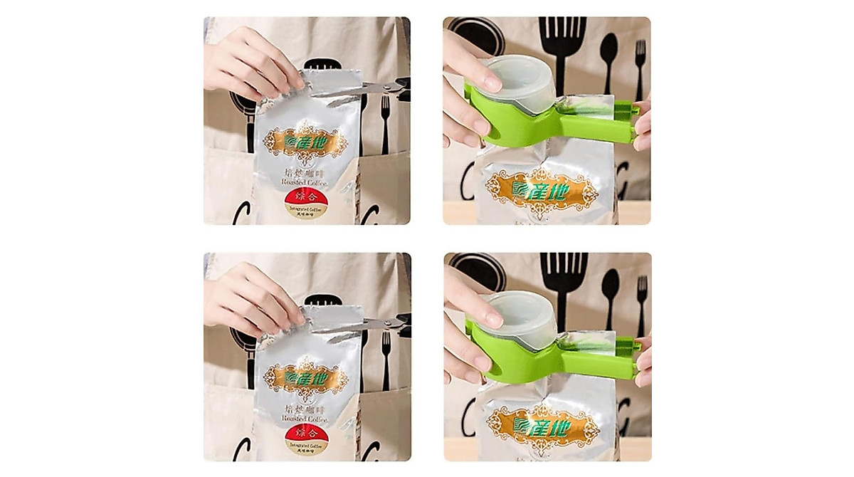 Snack Clips That Pour: Seal & Serve Food Freshly