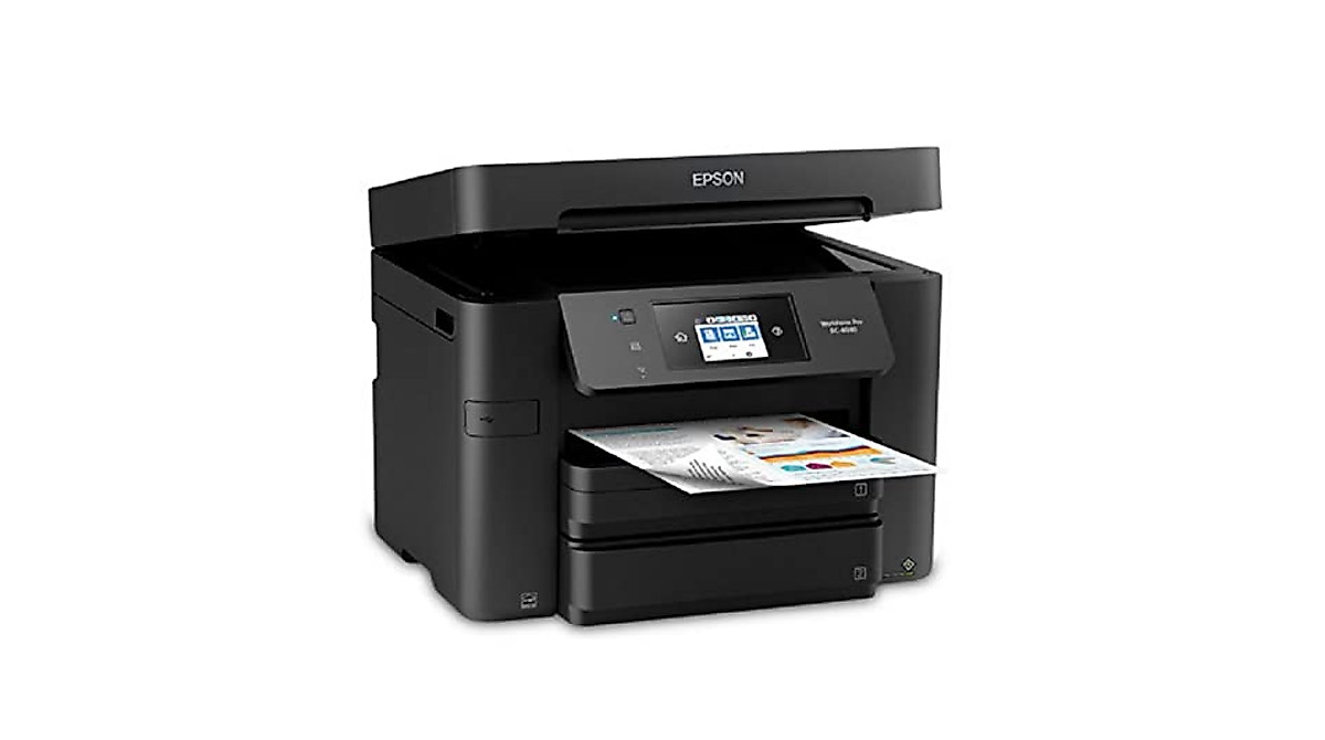 Epson Workforce Pro EC-4030 Inkjet Printer | Cost-Effective 4-in-1 ...