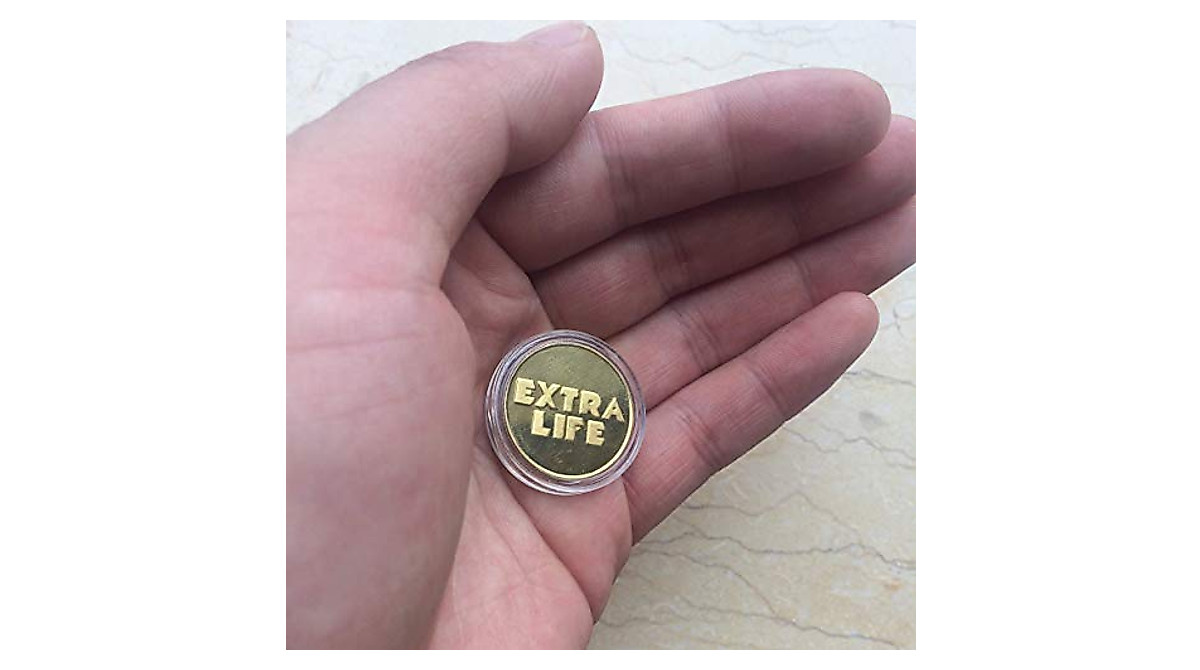 Ready Player One Extra Life Coin – Perfect Movie Prop