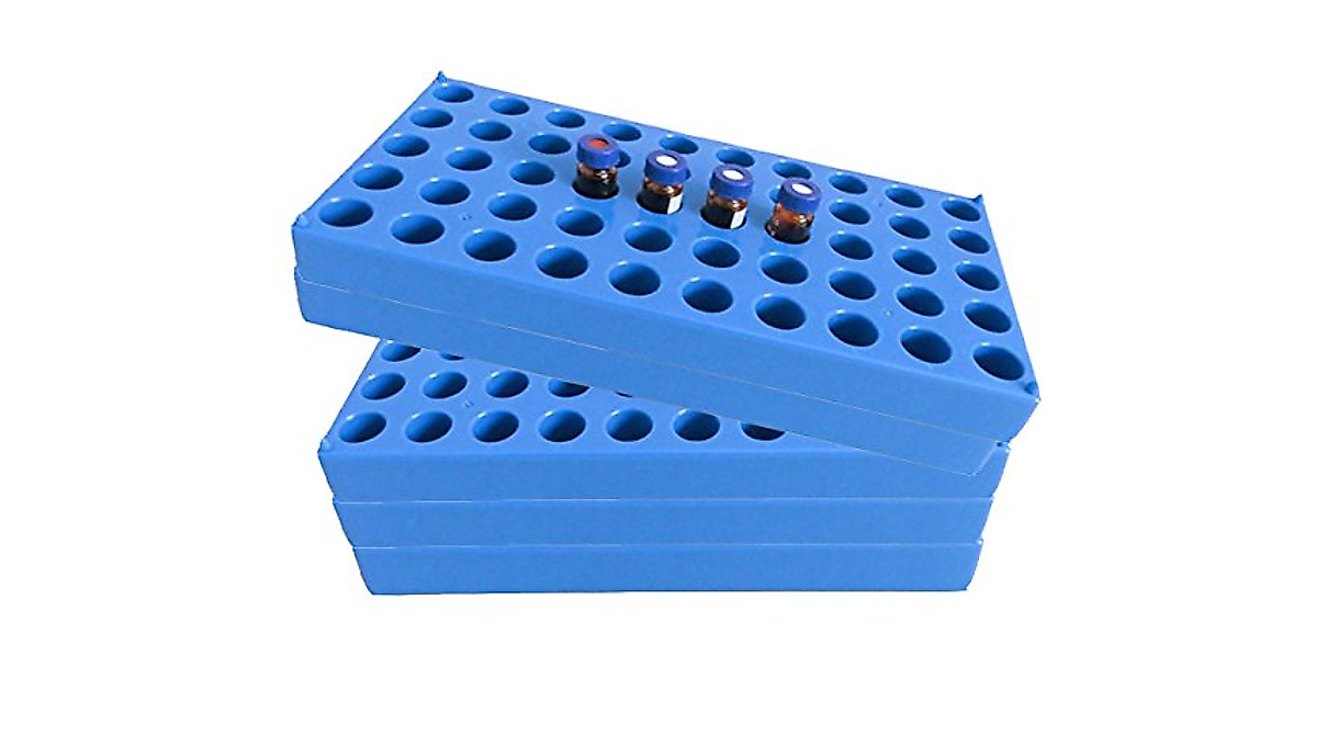 Stackable Vial Rack for 12mm Vials - 5 Packs