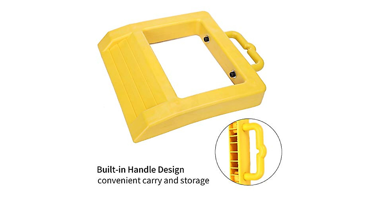 Homeon Wheels Pallet Truck Chock Heavy Duty Pallet Jack Stopper 14.2