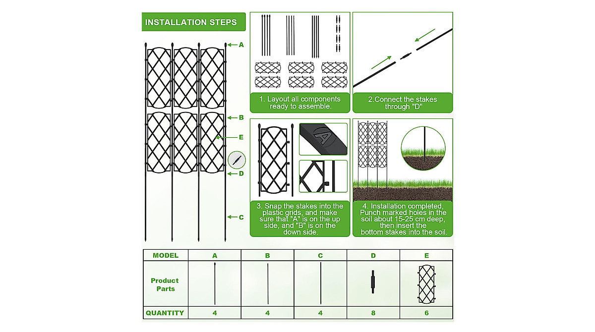 Garden Trellis Support for Climbing Plants | Durable & Versatile