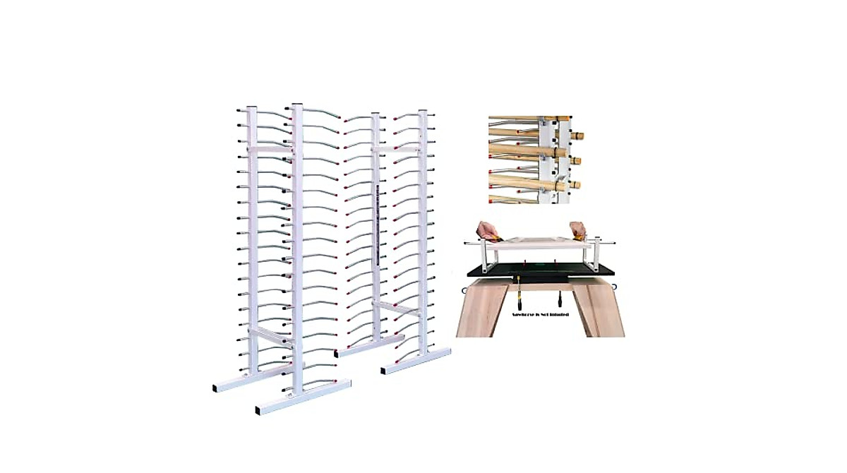 Upgrade Your Painting with the 18-Door Spray Rack