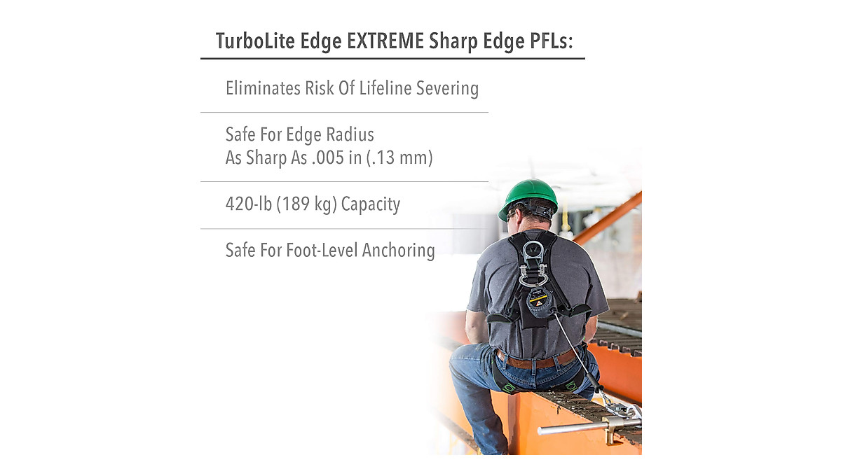 Miller TurboLite Edge Extreme Sharp Edge Fall Limiter | Honeywell Safety