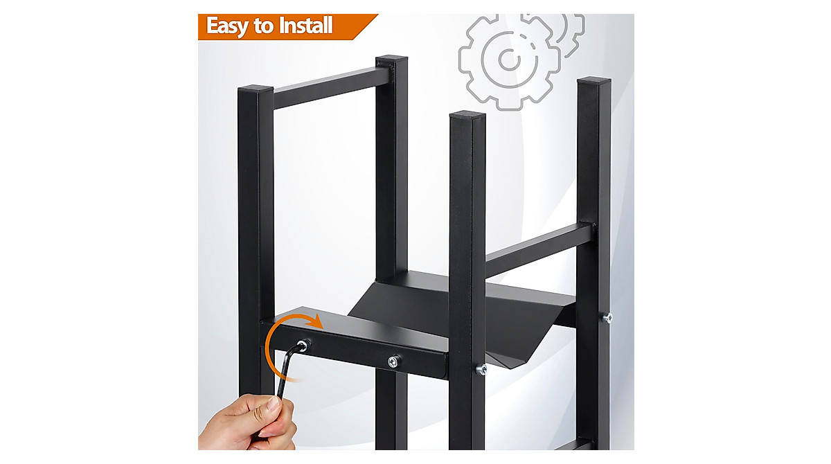 Heavy-Duty Eastrexon Refrigerant Tank Rack for Safe Storage