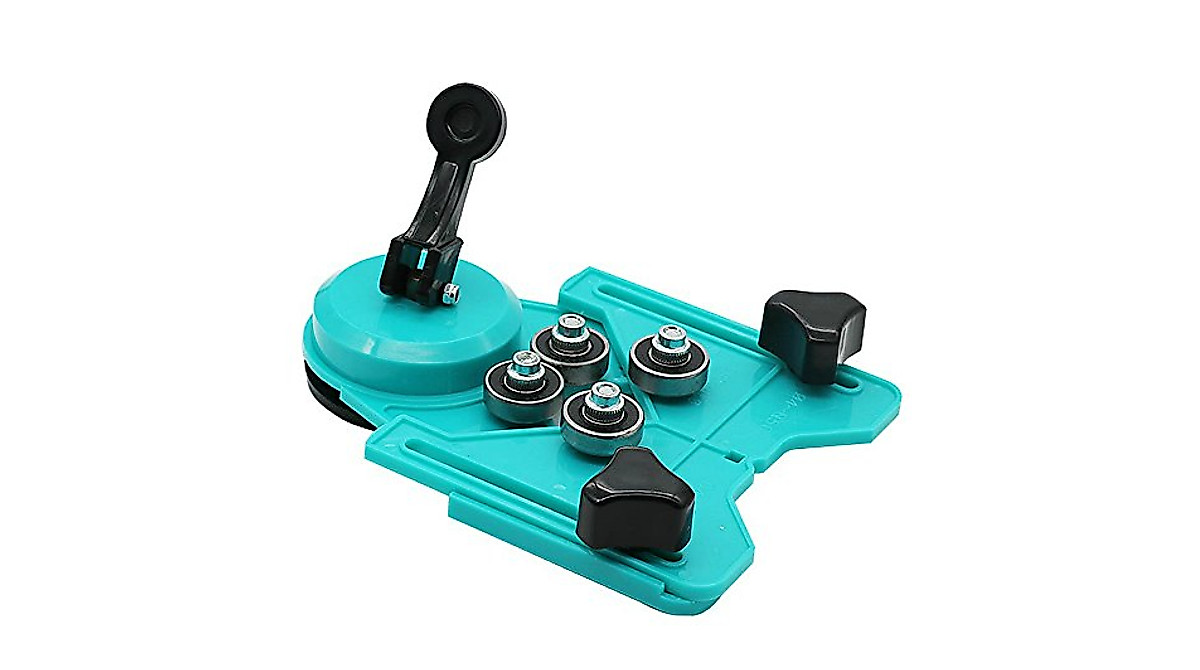 Adjustable Drill Bit Hole Saw Guide for Tiles & Glass