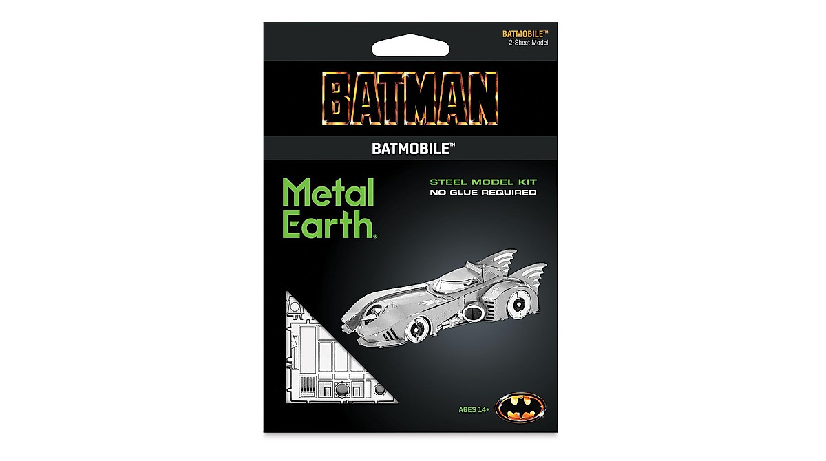 Build the Iconic Batman 1989 Batmobile Model Kit