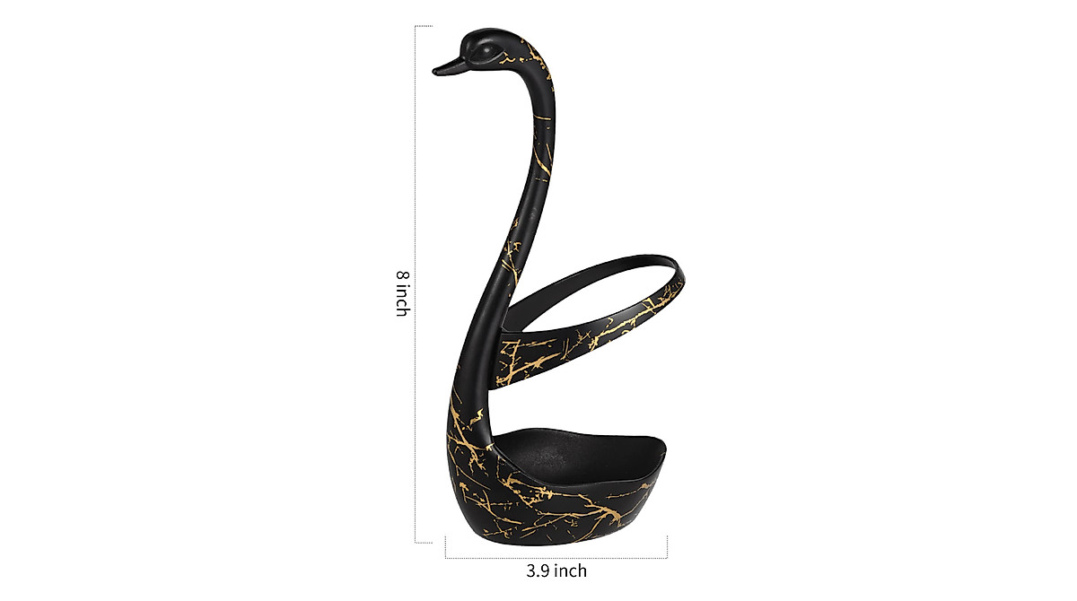 AnSaw Black Swan Tableware Holder - Elegant & Practical