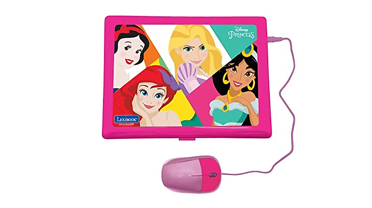 Disney Princesses Educational Laptop for Kids - Bilingual Math & Games
