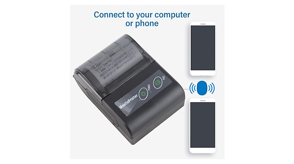 Mini Thermal Receipt Printer for Retail & Restaurants