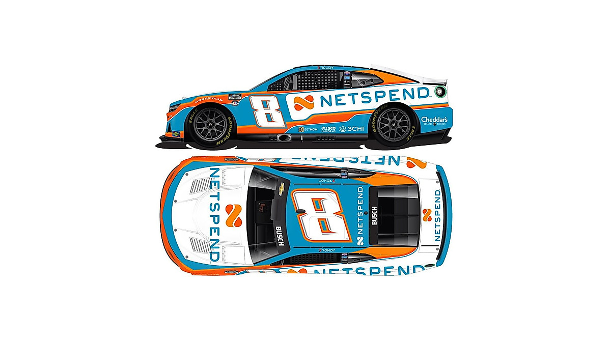 Lionel Racing Kyle Busch 2023 Netspend 1:64 Diecast Car