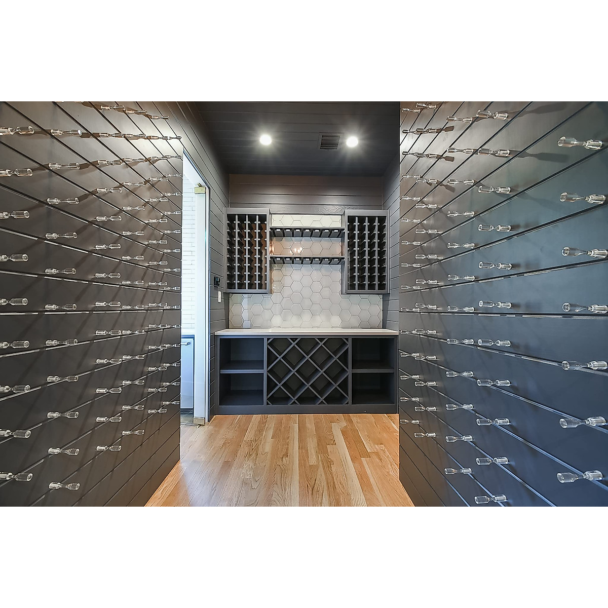 Stylish VintageView Vino Pins - Modern Wine Rack