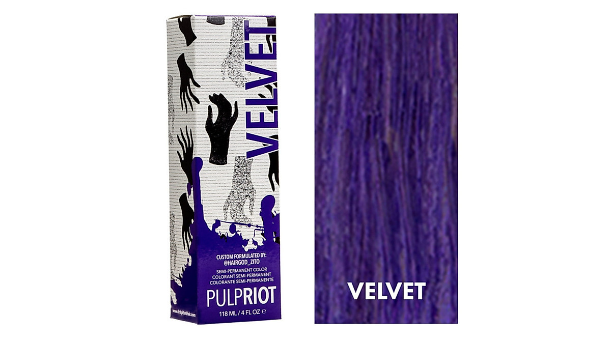 Pulp Riot Velvet Semi-Permanent Hair Color 4oz - Vibrant & Long-Lasting