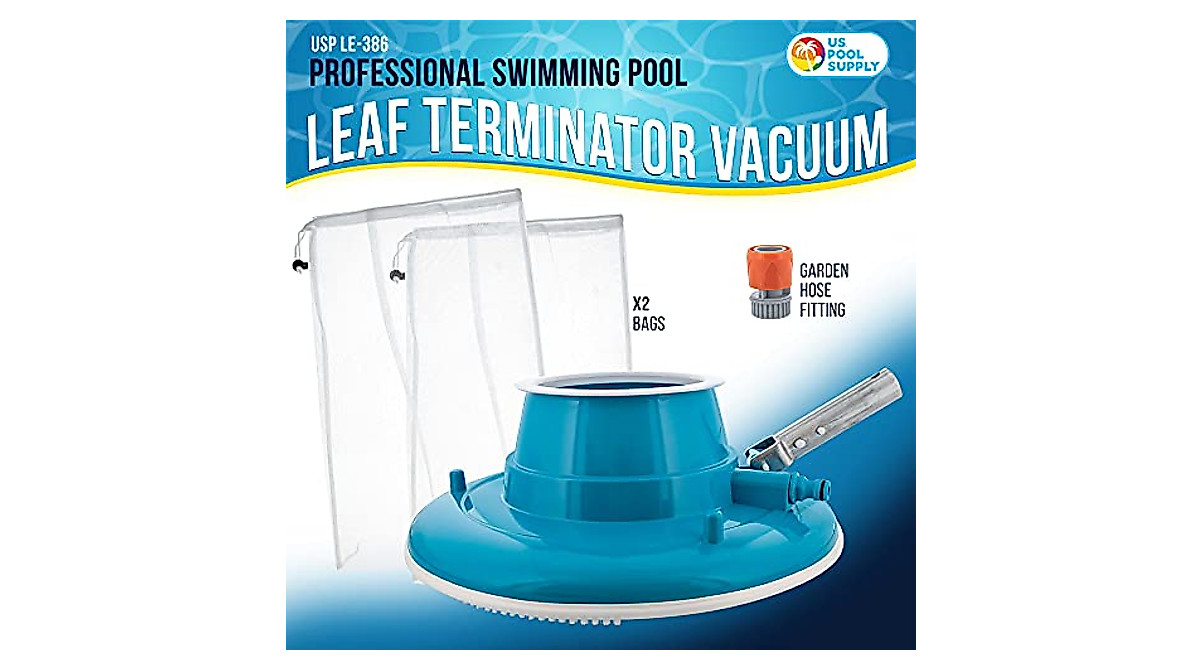 Professional Pool Leaf Terminator Vacuum - Fast & Efficient Cleaning